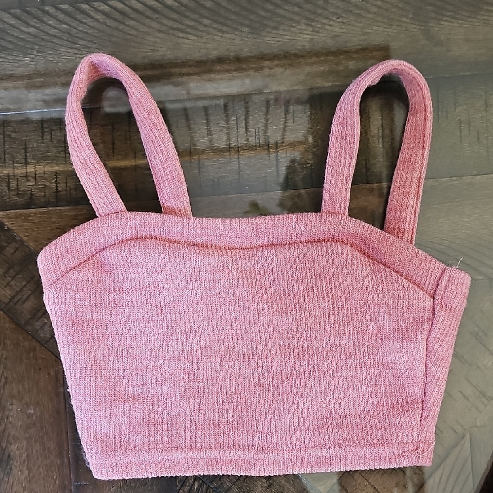 Pink Ribbed Two-Piece Set - Picture 4 of 4